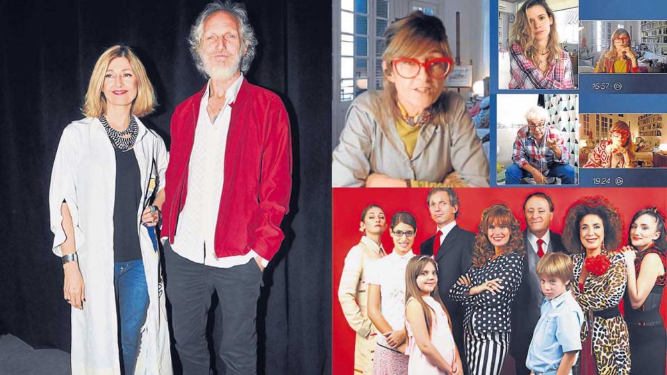 Regreso. Después de La niñera, los integrantes de la pareja de más de 25 años trabajan juntos en la propuesta de teatro online de En Casa Miento.
