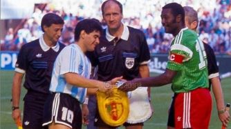 arg camerun 1990 instagram maradona