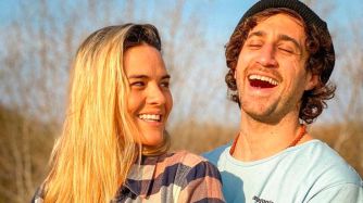 Micaela Vázquez y su pareja, Gero Klein