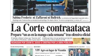tapa del Diario PERFIL domingo 2 de agosto de 2020