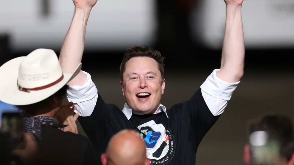 SpaceX Falcon-9 Rocket And Crew Dragon Capsule Launches From Cape Canaveral Sending Astronauts To The International Space Station