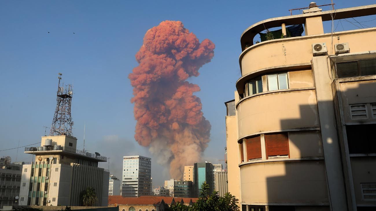 explosión  en beirut