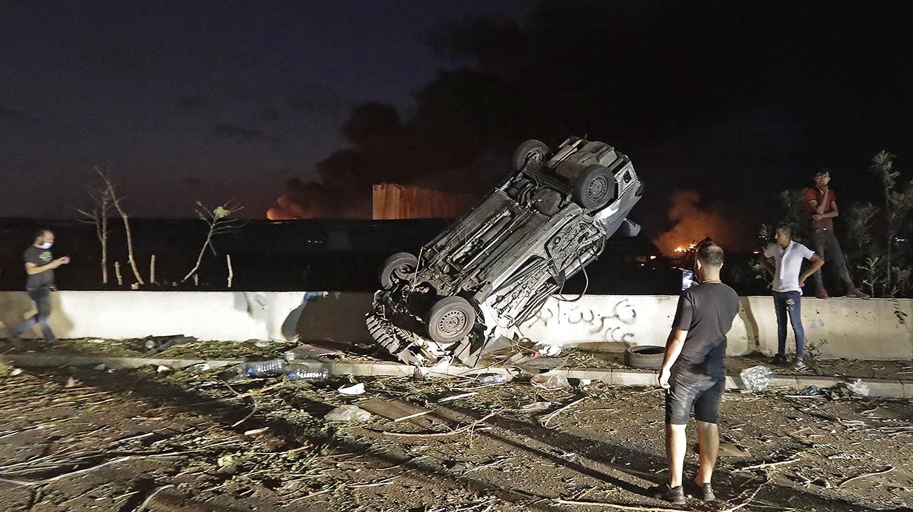 "Tras potentes explosiones en el puerto de la ciudad, la capital libanesa volvió a vivir una de las peores pesadillas de las últimas décadas"