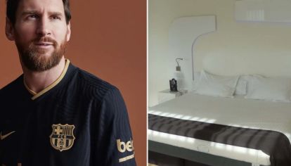 Qué características tiene el colchón que compró Messi para protegerse del coronavirus.