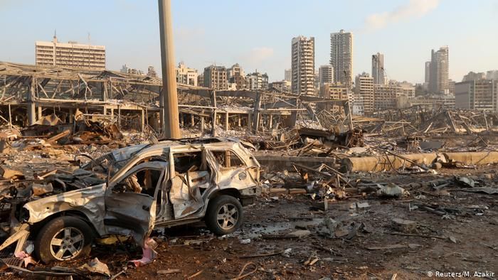 VIDEO: Así quedaron las calles de Beirut tras la explosión