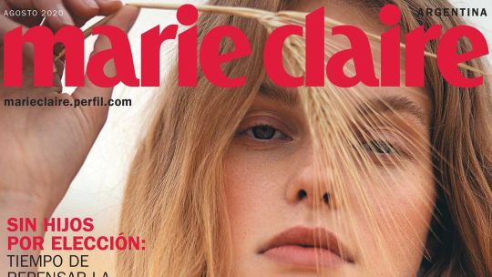 Agosto en Marie Claire.