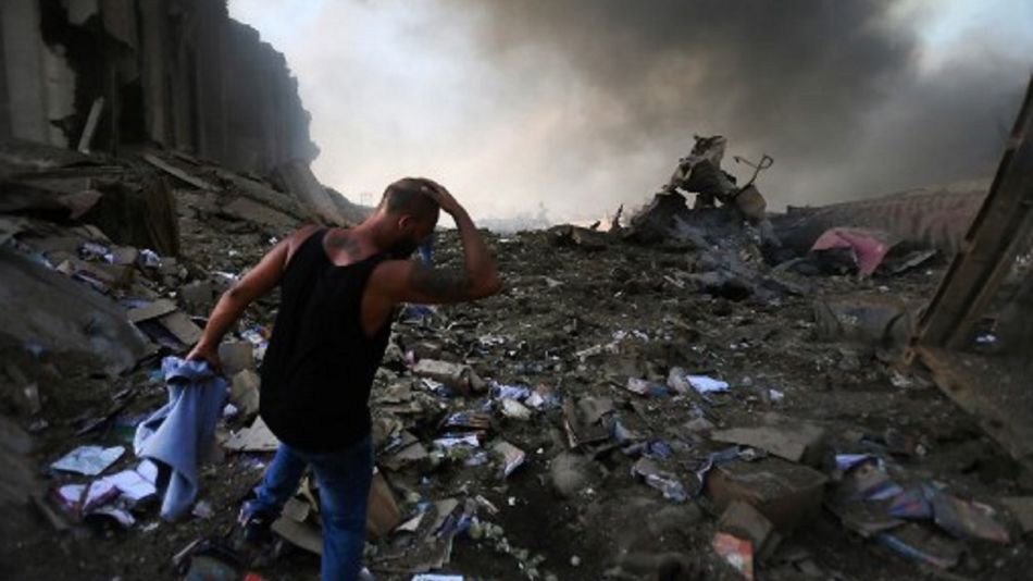 Explosión en Beirut
