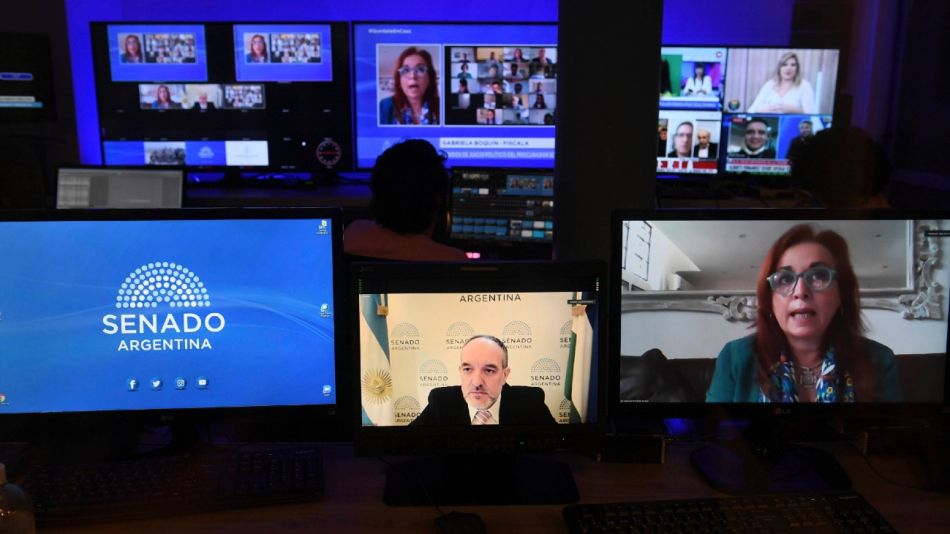 La fiscal Boquin expuso en la Bicameral