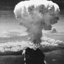 Bomba atómica en Hiroshima. 