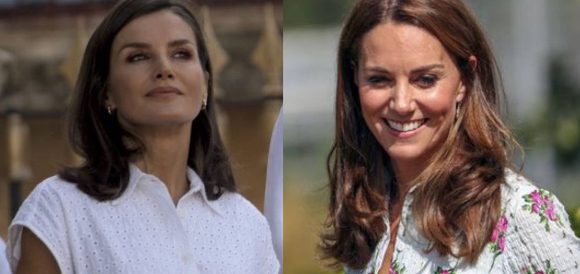 El toque de estilo que Kate Middleton le copió a la reina Letizia de España