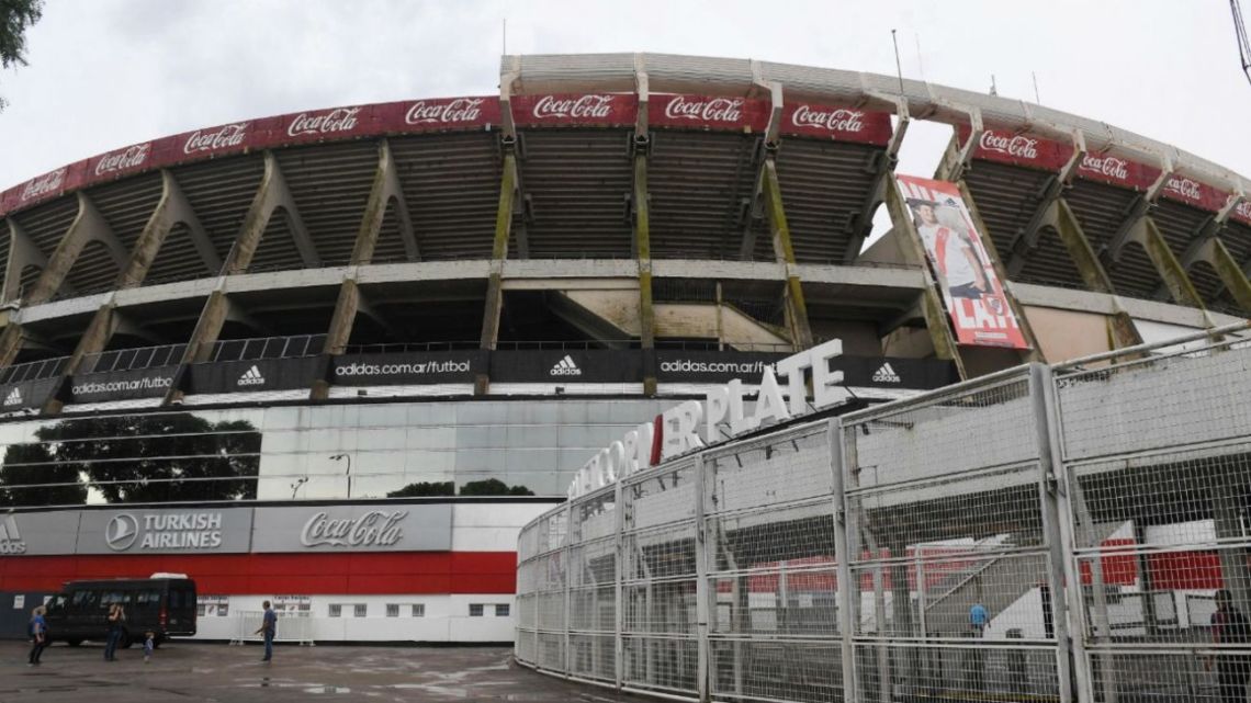 River Plate's stadium, the Monumental.