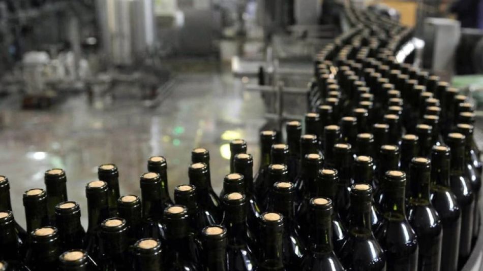Exportación de vino.