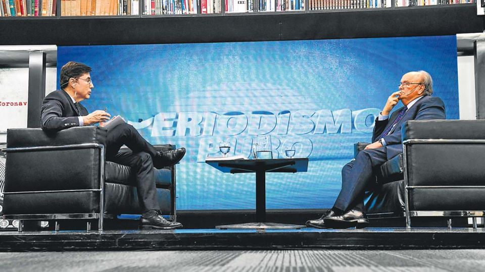 José De Mendiguren, en la entrevista con Jorge Fontevecchia.