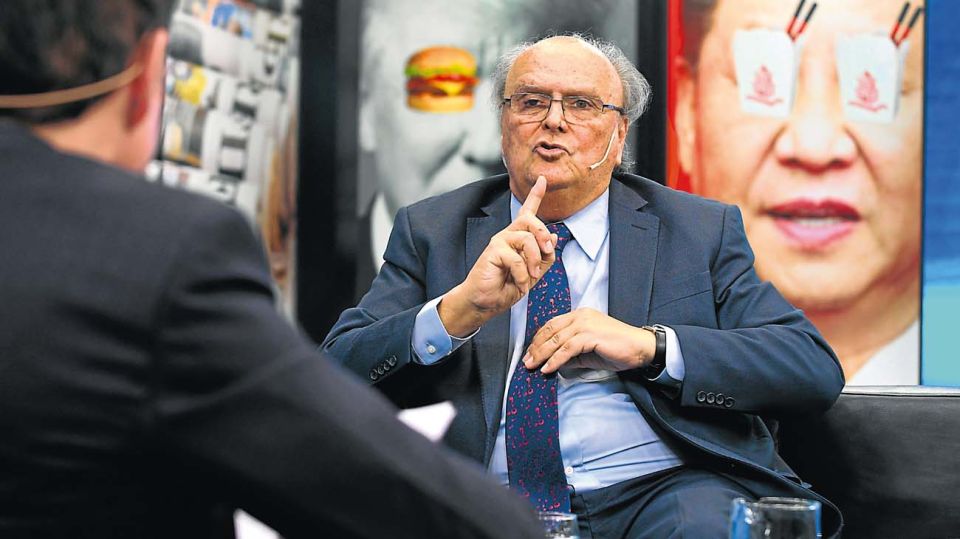 José De Mendiguren, en la entrevista con Jorge Fontevecchia.