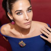 Mirá el look "azul moderno" de Juana Viale para "La Noche de Mirtha"