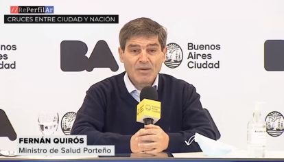 El Ministro de Salud de la Ciudad de Buenos Aires cruzó a Carla Vizzotti.