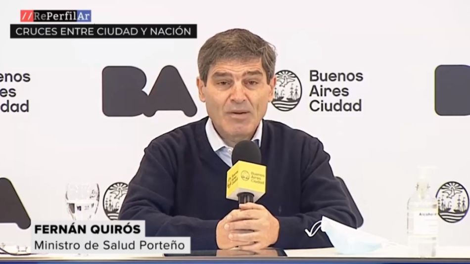 Fernán Quirós en contra del nuevo criterio para detectar casos de covid-19Foto: Rerfilar