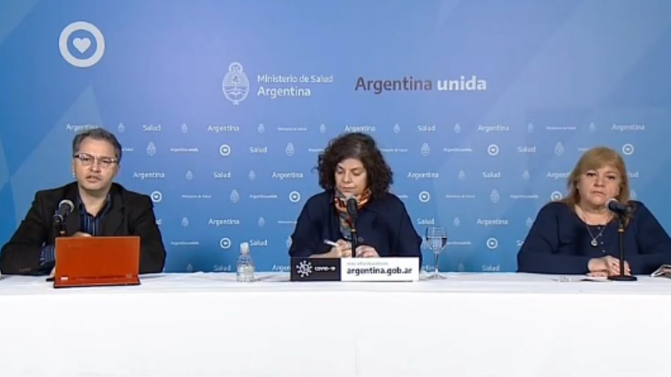 Pandemia: Reporte Matutino del Ministerio de Salud.