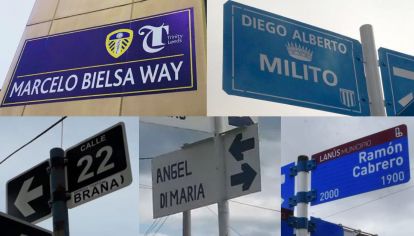 CARTELES QUE SEÑALIZAN CALLES RIDÍCULAS.
