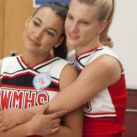 Naya Rivera y Heather Morris