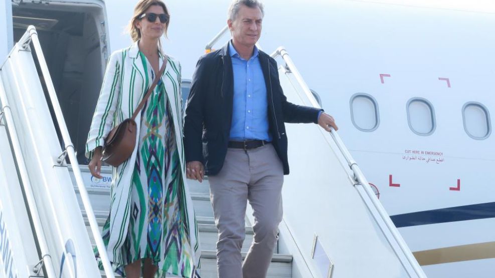Mauricio Macri y Juliana Awada. 