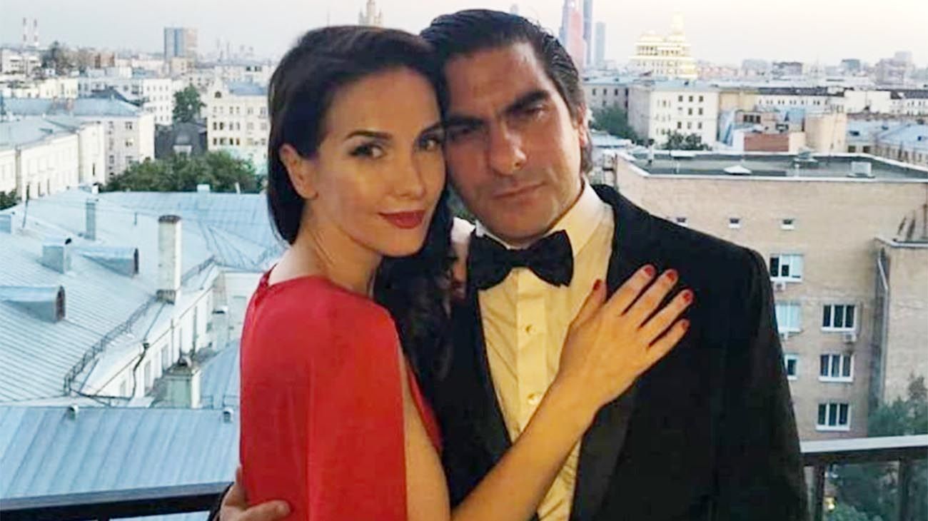 Martín Sastre con Natalia Oreiro 