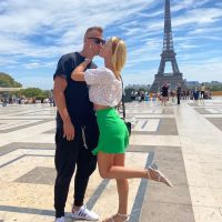Maxi López y su novia celebraron seis años de amor con una particular foto familiar