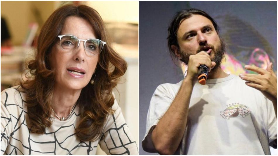 María Eugenia Bielsa y Juan Grabois.