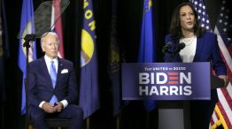 Joe Biden And Kamala Harris Hold First Event As Running Mates