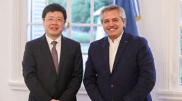 El embajador de China dice que con Alberto Fernández se "fortalecieron lazos"