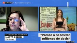 Médica argentina sobre la vacuna que se producirá en Argentina: "Entiendo que serán dos dosis"