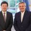 El embajador Zou Xiaoli con Alberto Fernández.