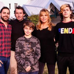 Grego Rossello y su familia | Foto:cedoc