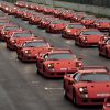 Reunión de propietarios de F40 organizado por el Ferrari Club de Alemania (1992).