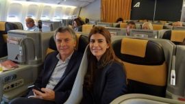 Mauricio Macri y Juliana Awada rumbo a Paris