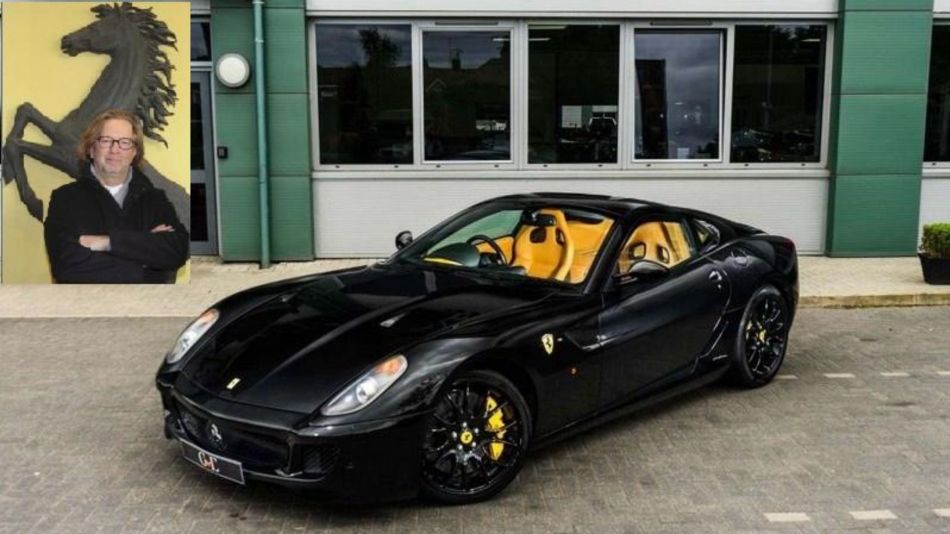 Eric Clapton puso en venta su Ferrari