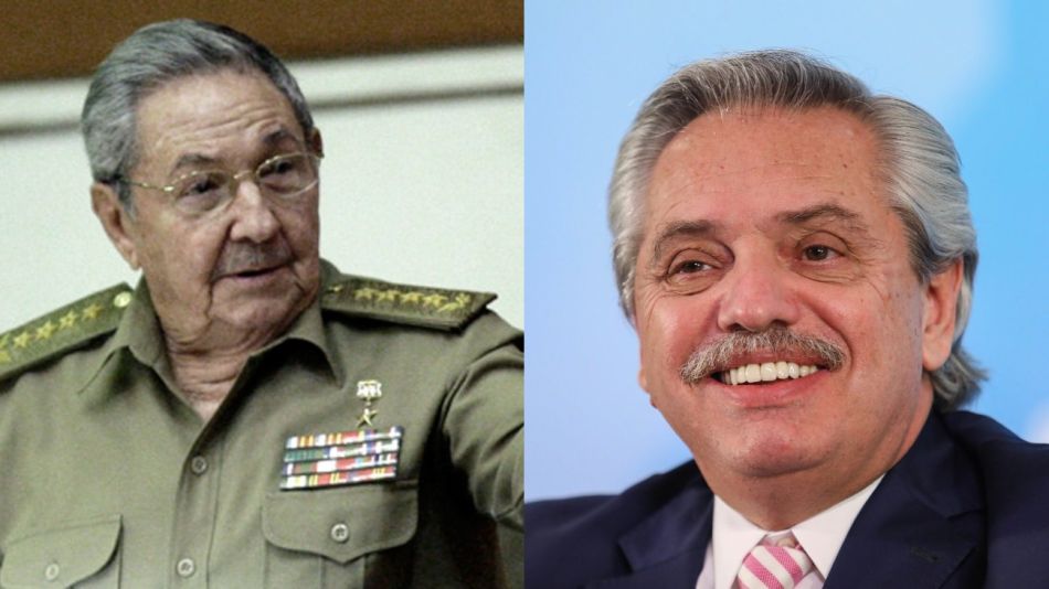 raul castro cuba alberto fernandez g_20200815