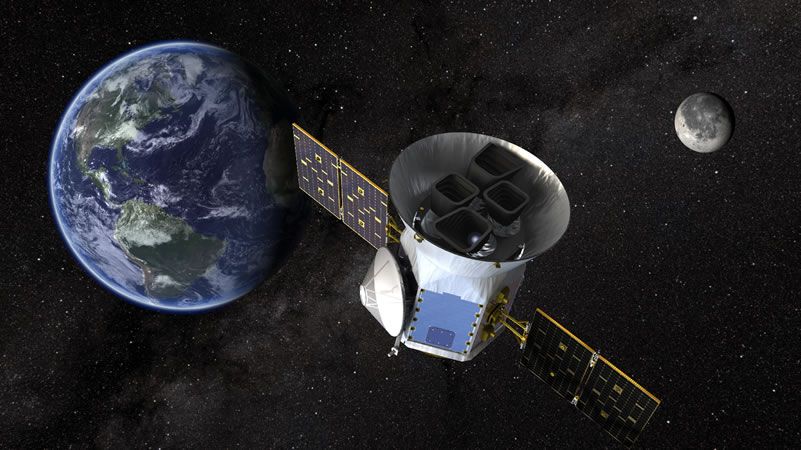 El 4 de Julio, el satélite "cazador de planetas" TESS de la NASA terminó su misión principal, obteniendo imágenes de aproximadamente el 75 % del cielo estrellado como parte de un estudio de dos años.