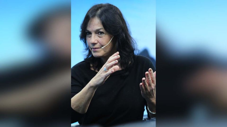 Vilma Ibarra, en la entrevista con Jorge Fontevecchia.