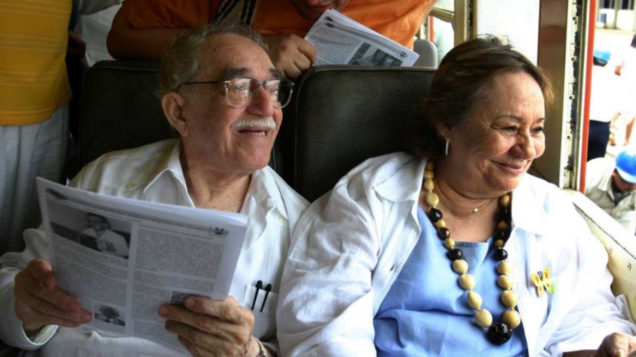 Gabriel García Márquez y Mercedes Barcha | Foto:Telam