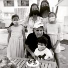 Tras los rumores sobre su estado de salud, Guillermo Vilas se mostró pleno con sus hijos