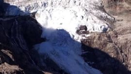 El glaciar Tourtemagne nace a unos 4.150 metros sobre el nivel del mar, en los Alpes suizos.