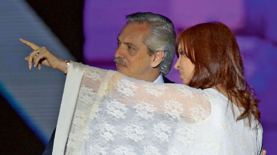 Alberto Fernández y Cristina Kirchner