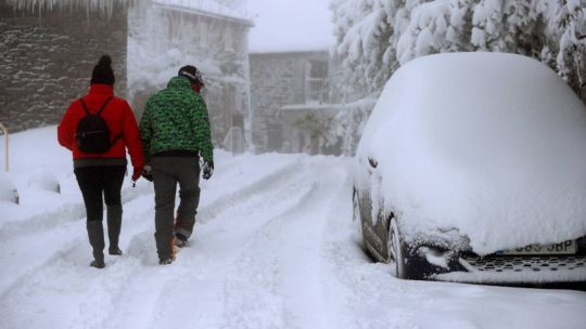 Se esperan nevadas en tres países
