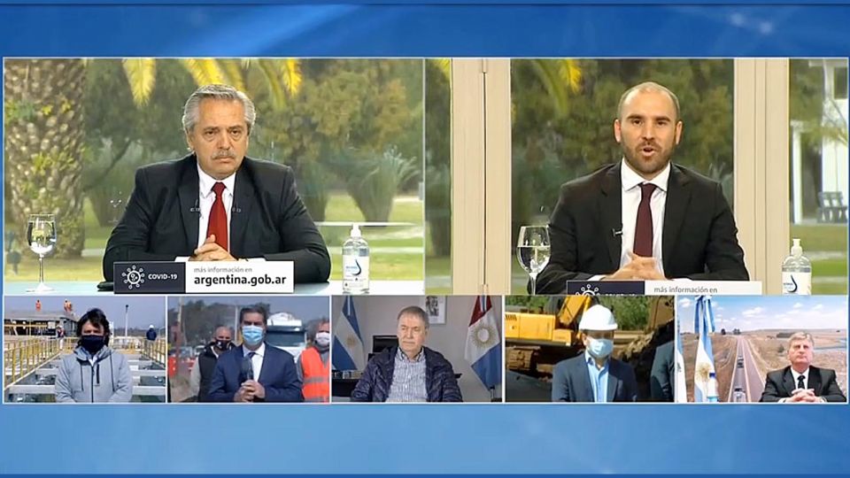 Capturas de Alberto Fernández hoy 20200819