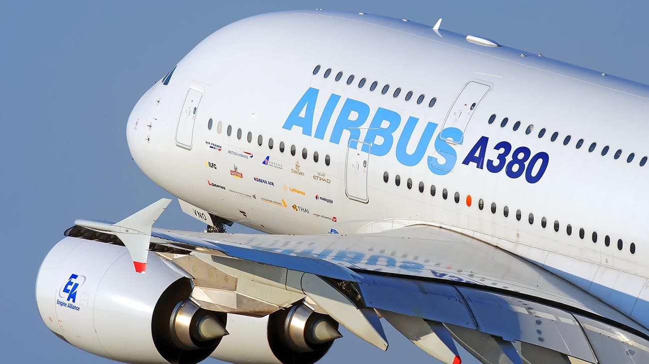 Airbus 380 Levignac Francia