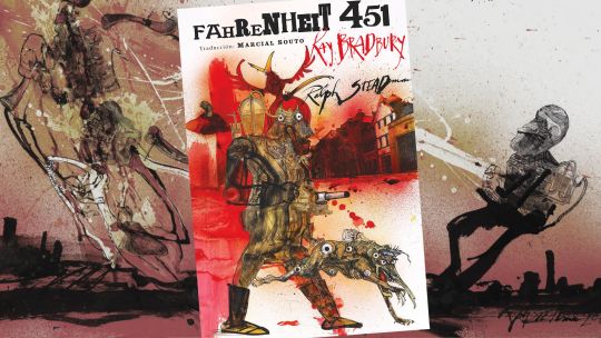 A 100 años del nacimiento de Ray Bradbury, una edición imperdible de Fahrenheit 451