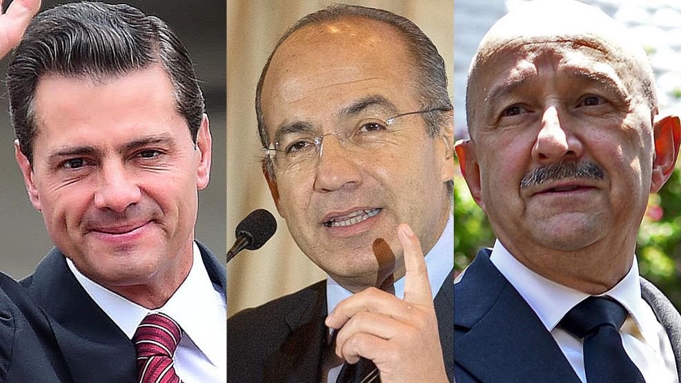 Enrique Peña Nieto, Felipe Calderón y Carlos Salinas de Gortari 20200820