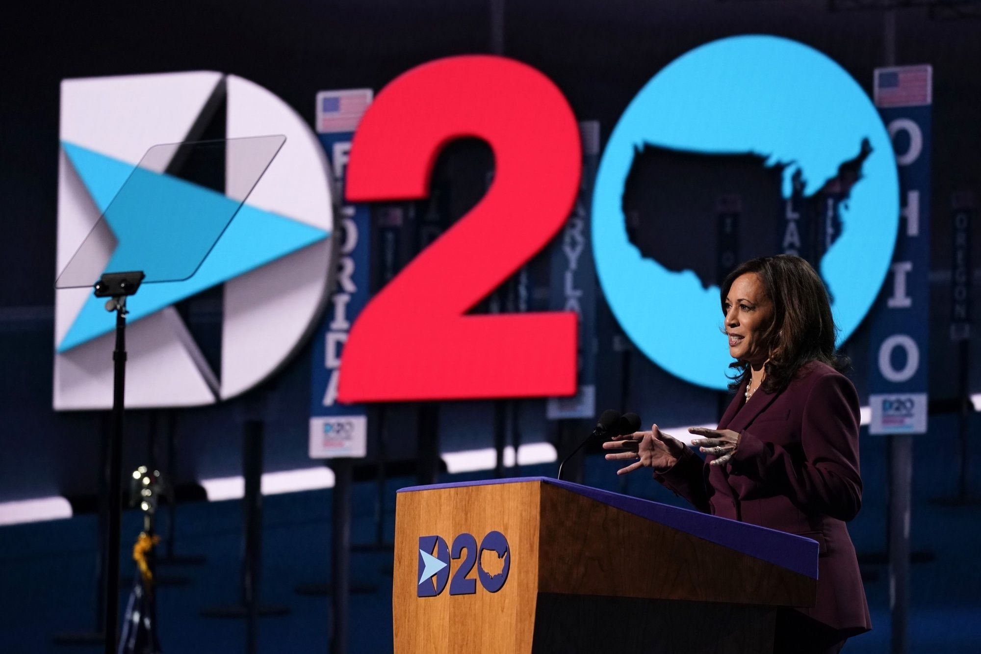 Kamala Harris Accepts Vice Presidential Nomination At Democratic National Convention 