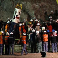 Rescate a mineros en Chile. 